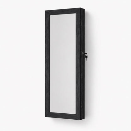 Armoire à Bijoux Mural avec Miroir