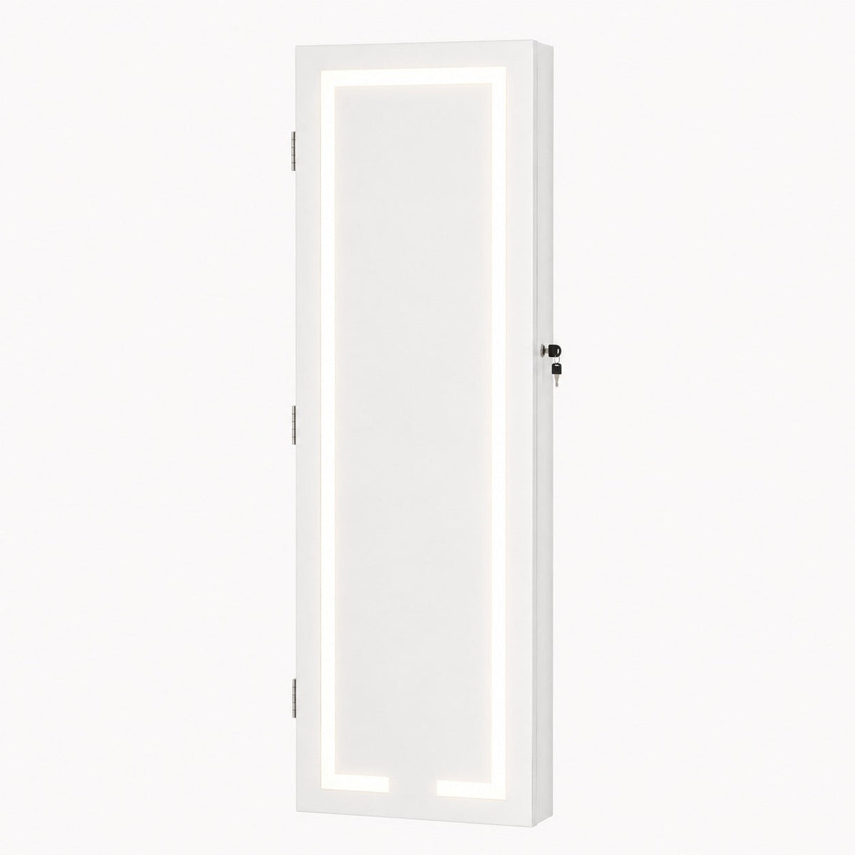 Armoire Bijoux Murale LED avec Miroir