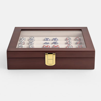 Boîte à Bijoux Bois Verre - Rangement Élégant