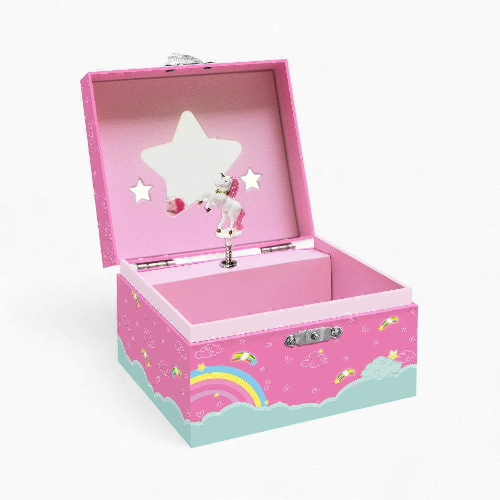 Boîte à Bijoux Licorne Musicale pour Enfants