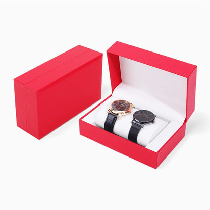 Boîte à Montre 2 Montres - Design Compact et Sécurisé