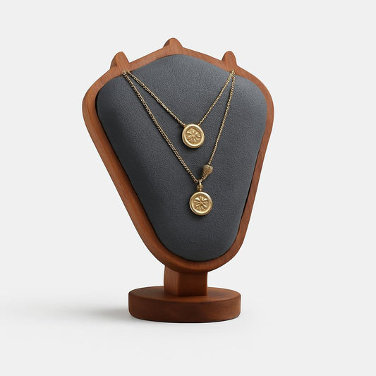 Support Colliers en Bois - Porte Bijoux