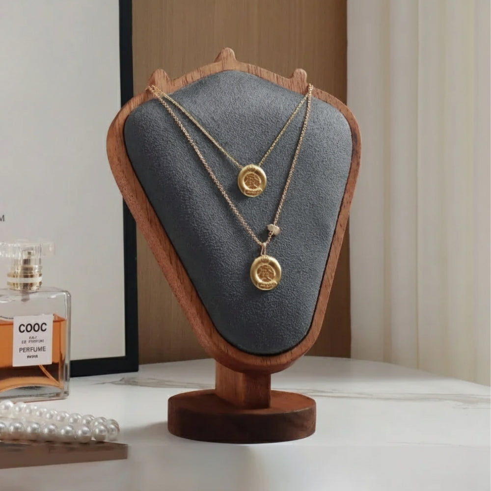 Support Colliers en Bois - Porte Bijoux